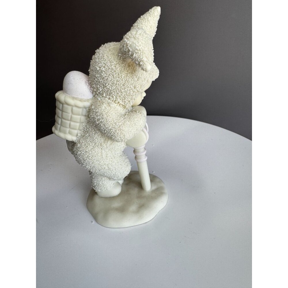 Dept 56 Snowbabies Easter Bunny Suit Figurines Lot of 5 Bisque Porcelain - Picture 5 of 13